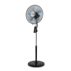 Orbegozo SF 0642 Ventilador de Pie con Mando a Distancia y Temporizador - Modos Silent Night y Nature - Gran Caudal de Aire - Oscilacion Automatica - 