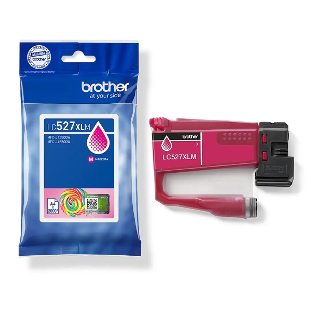 Brother LC527XL Magenta Cartucho de Tinta Original - LC527XLM 1