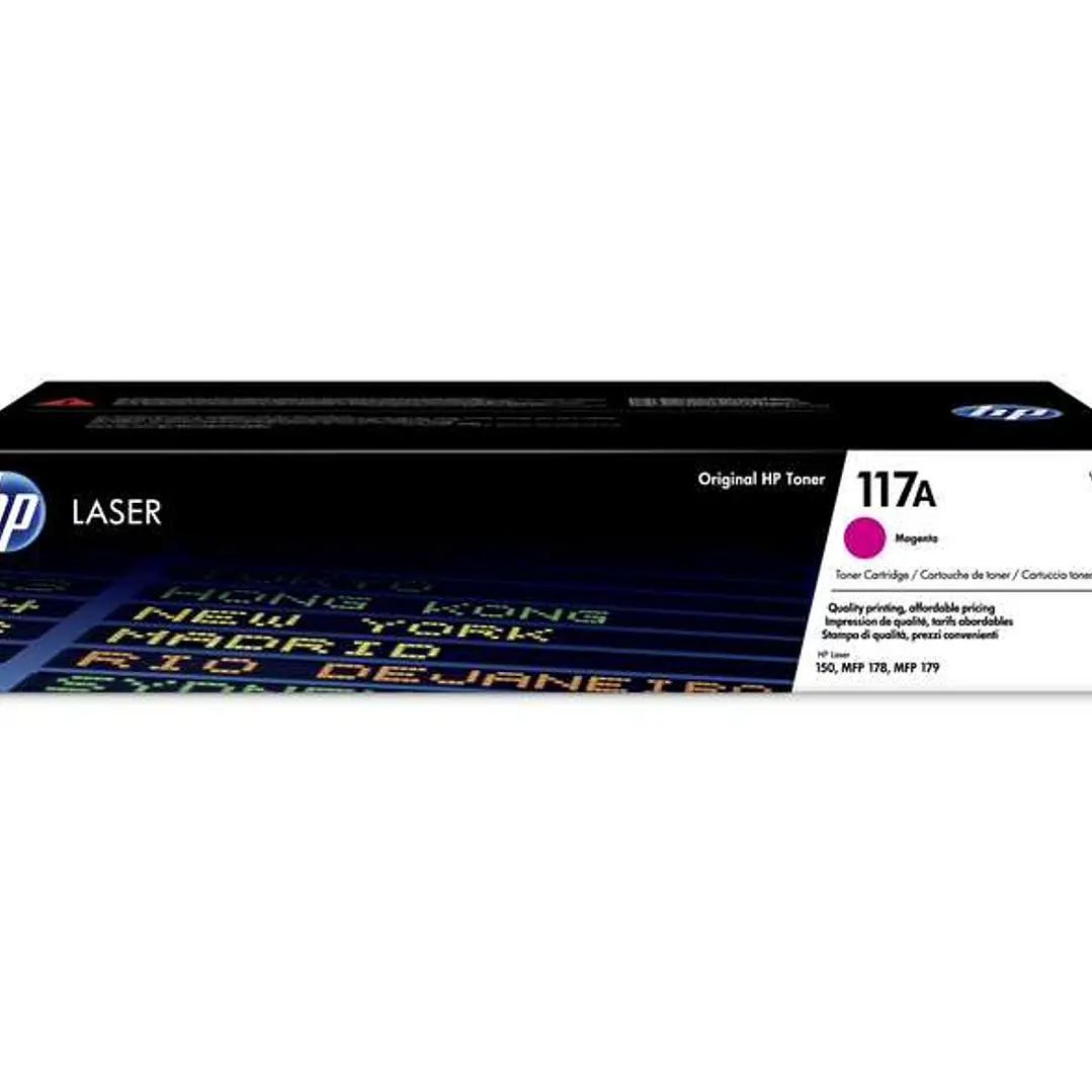 HP W2073A Magenta Cartucho de Toner Original - 117A 1