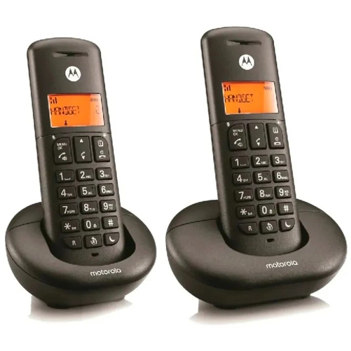 Motorola E202 Telefono Inalambrico Dect + 1 Supletorio - Identificador de Llamada - Manos Libres 1