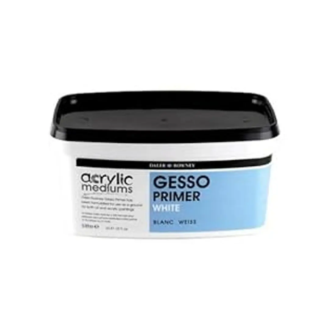 Daler Rowney Graduate Gesso Imprimacion - Bote de Plastico - 5L - Color Blanco 1