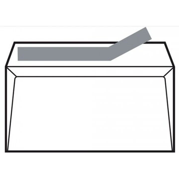 Sam Pack de 250 Sobres de Papel Offset 100grs - Medidas 250x353mm - Autoadhesivo con Tira de Silicona - Color Blanco 1