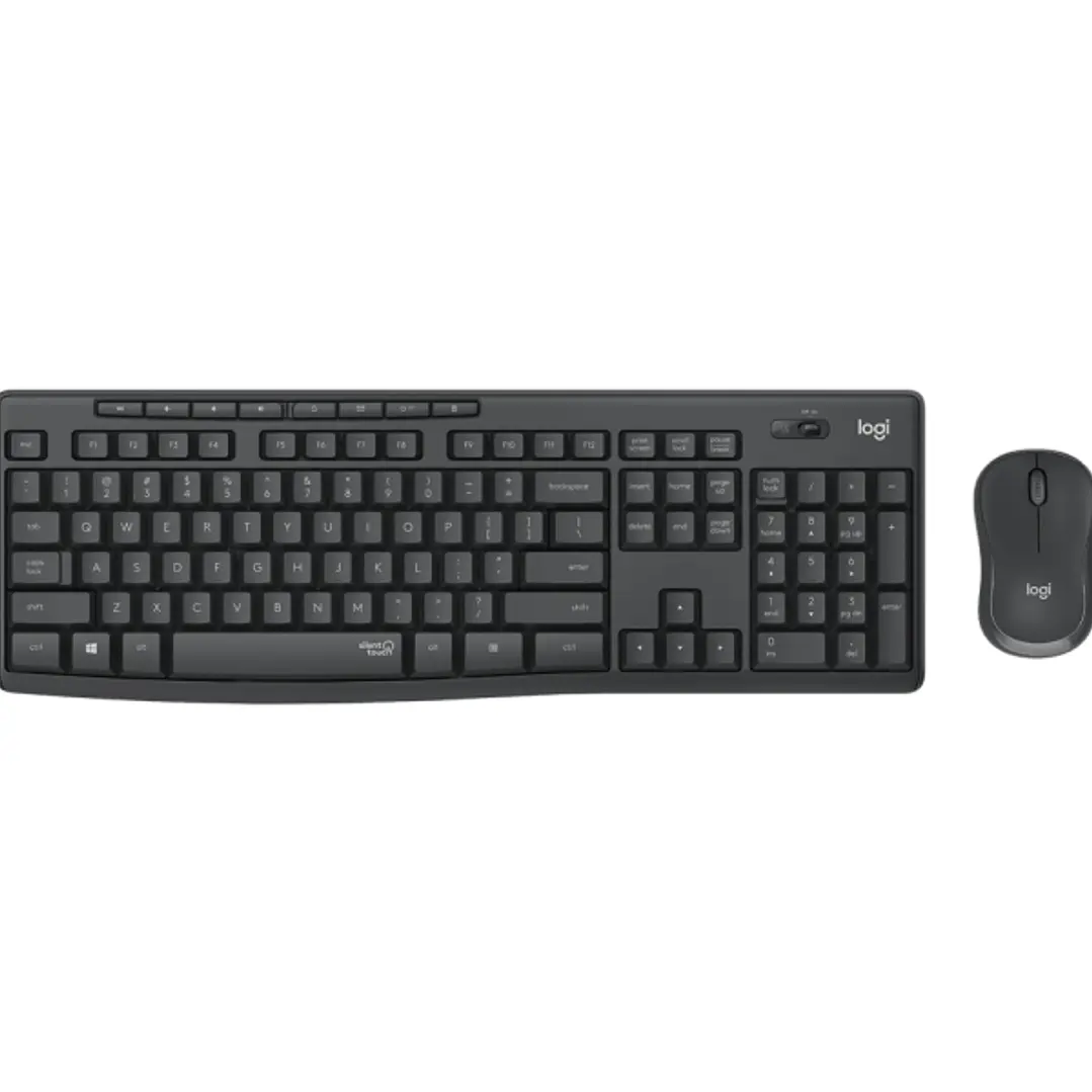 Logitech MK295 Pack Inalambrico Teclado Frances + Raton 1000dpi 3 Botones - Teclas y Botones Silenciosos - Uso Ambidiestro 1