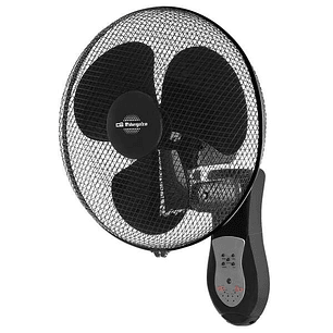 Orbegozo WF 0243 Ventilador de Pared Silencioso con Mando a Distancia - Potente y Versatil - 3 Modos de Ventilacion y Temporizador - Ideal para Cualqu
