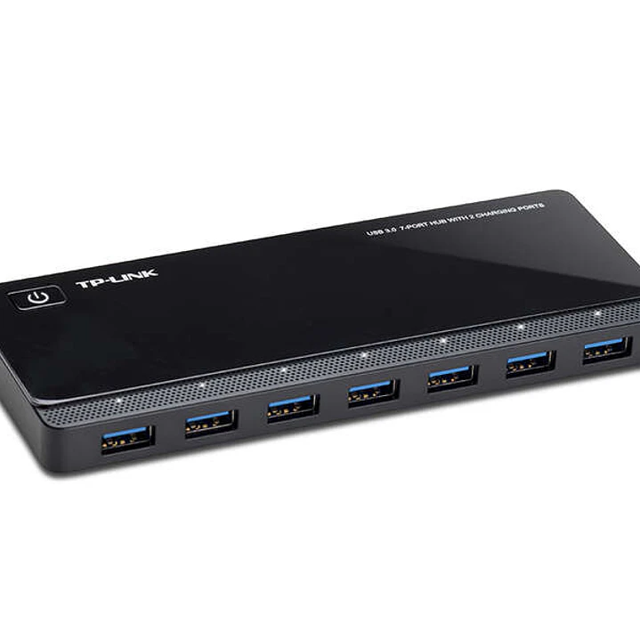 TP-Link UH720 Hub 7 Puertos USB 3.0 con 2 Puertos de Carga 1