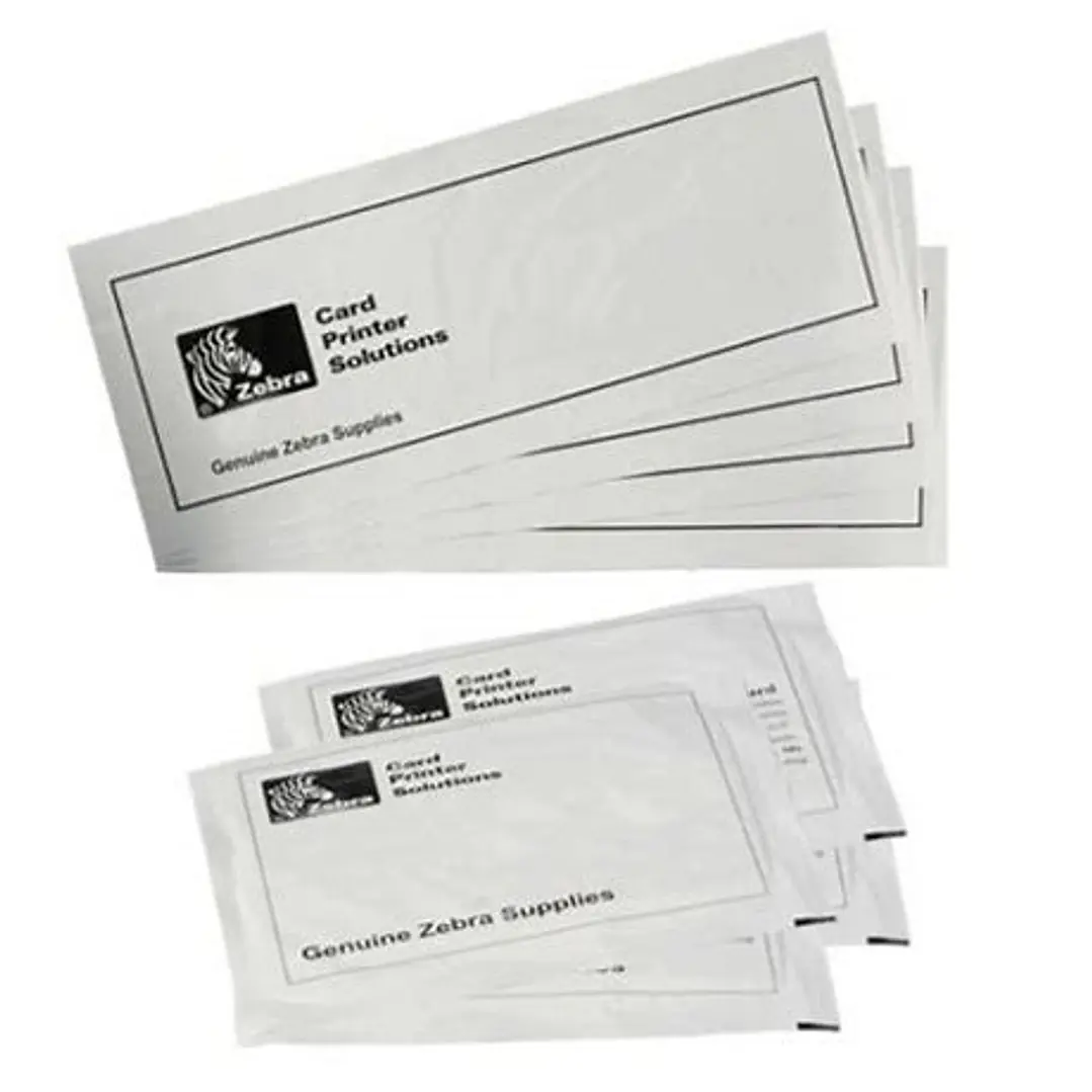 Zebra ZXP3 Pack de 4 Tarjetas de Limpieza para Cabezal de Impresion + 4 Tarjetas de Limpieza para Alimentador 1
