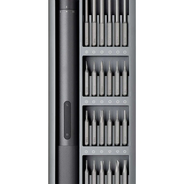 Xiaomi Mi Electric Precision Screwdriver Destornillador Electrico de Precision USB-C - 2 Velocidades - 24 Puntas de Destornillador - Contenedor de Alm 1