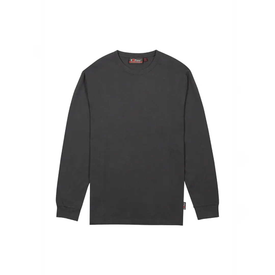 Upower Renga Camiseta de Manga Larga - Talla XL - Algodon Suave, Diseño Elegante con Canale, Refuerzos en Hombros y Cuello, Proteccion DPI1 - Color Gr 1