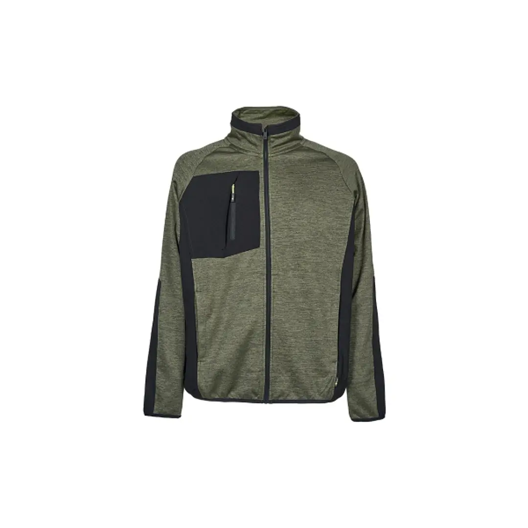 Upower Hull Sudadera Polar Tipo Cremallera Zip - Talla M - Proteccion Contra el Frio, Peso Ligero - Color Verde Oscuro 1