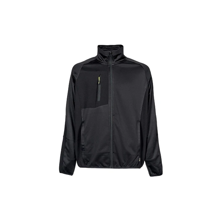 Upower Hull Sudadera Polar - Talla M - Tipo Cremallera Zip - Color Negro Carbon 1
