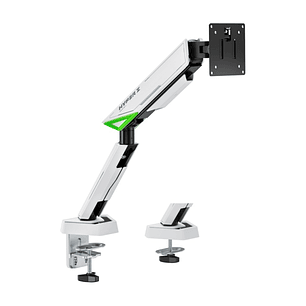 Aisens Soporte de Mesa Gaming Contrapeso Giratorio e Inclinable Para Monitor-TV 16kg - 3 Pivotes - 1 Brazo- 17