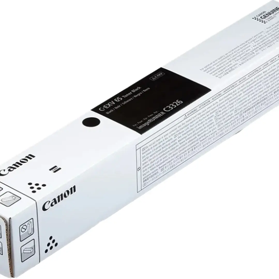 Canon CEXV65 Negro Cartucho de Toner Original - 5761C001 1