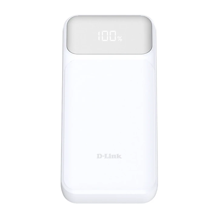 D-Link DPP-201 Powerbank 20.000mAh - 65W PD 3.0 - QC 3.0 - Color Blanco 1