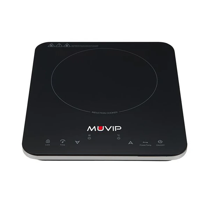 Muvip Cocina de Induccion 2000W - 10 Niveles de Potencia - Temporizador - Control contra el Sobrecalentamiento - Bloqueo Infantil 1