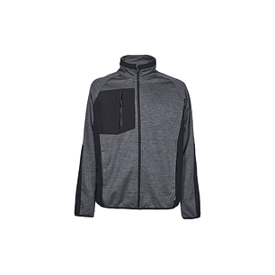 Upower Hull Sudadera Polar - Talla S - Tipo Cremallera Zip - Color Gris Meteorito