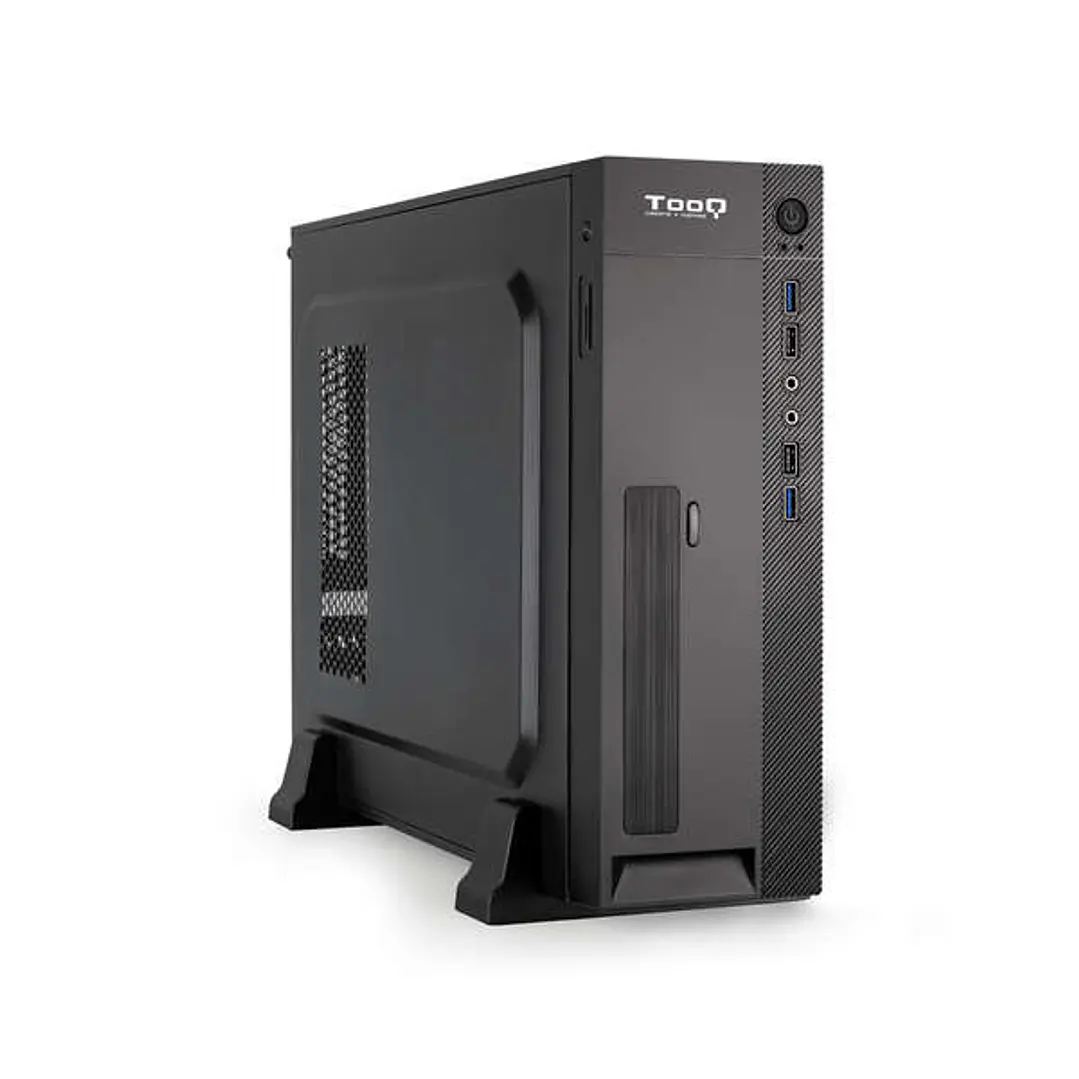 Tooq Caja Slim MATX TQC-3008U3CD 500W Lector Tarjetas - Color Negro 1