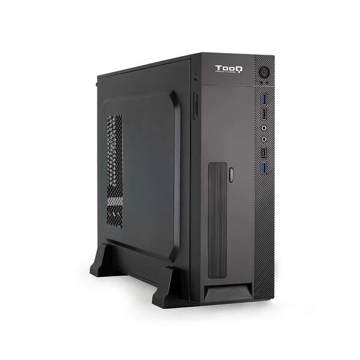 Tooq Caja Slim MATX TQC-3008U3CD 500W Lector Tarjetas - Color Negro 1
