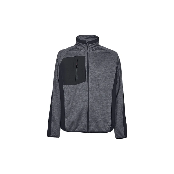 Upower Hull Sudadera Polar - Talla 4XL - Cremallera Zip, Proteccion Contra el Frio - Color Gris Meteorito 1