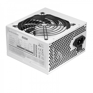 Mars Gaming MPIII850 Fuente de Alimentacion - 850W - Eficiencia 99% DIGITAL APFC - Funcionamiento Silencioso AI-RPM - Cables Planos Extra Largos - Pro