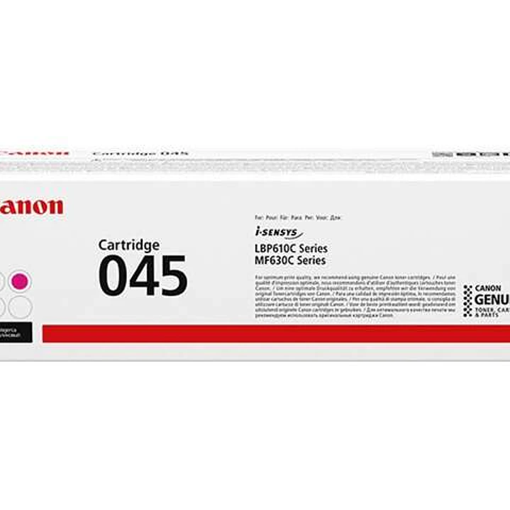Canon 045 Magenta Cartucho de Toner Original - 1240C002 1