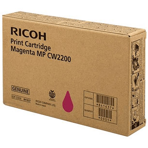 Ricoh Aficio MP-CW2200SP Magenta Cartucho de Tinta Original - 841637/MP CW2200M