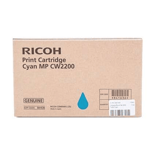 Ricoh Aficio MP-CW2200SP Cyan Cartucho de Tinta Original - 841636/MP CW2200C
