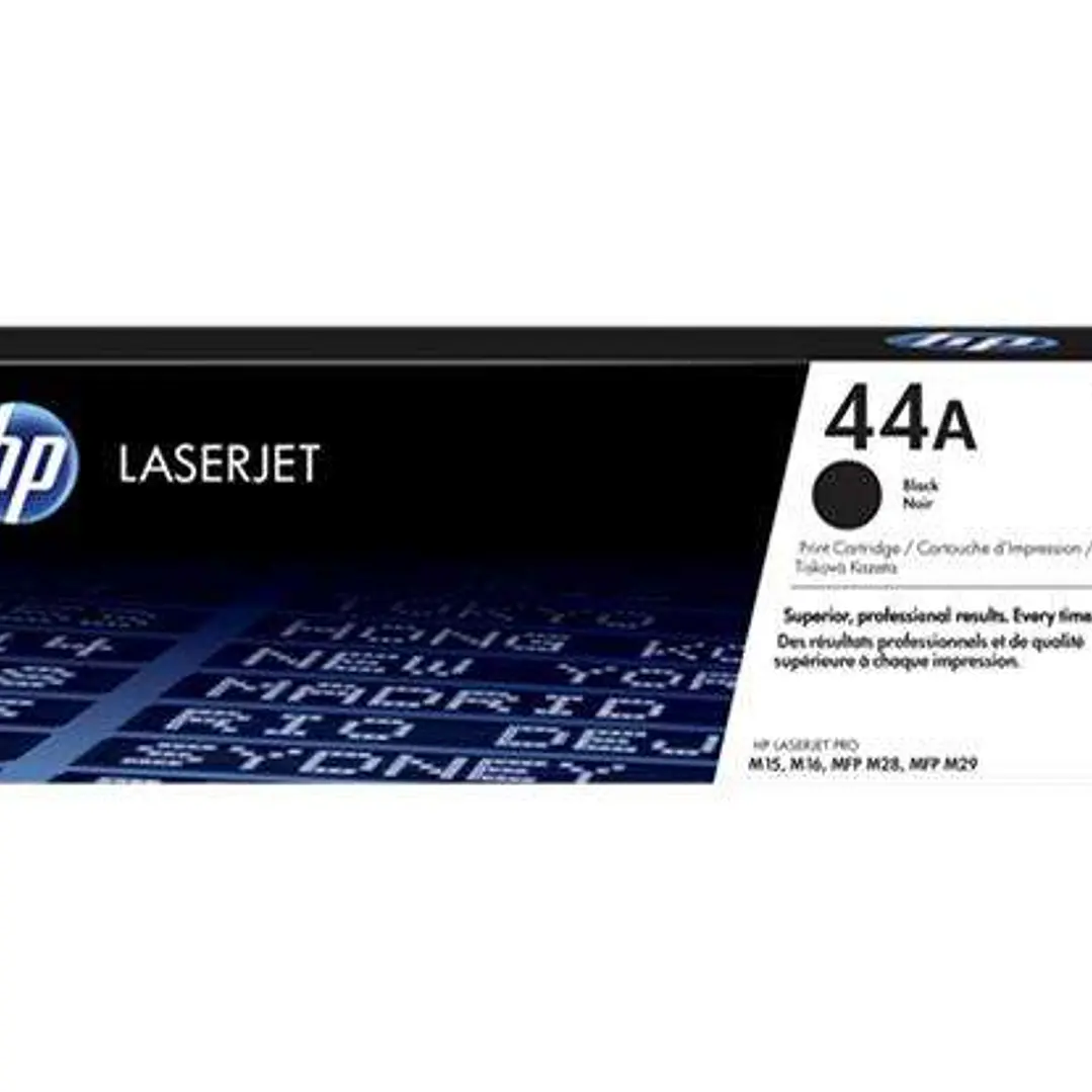 HP CF244A Negro Cartucho de Toner Original - 44A 1