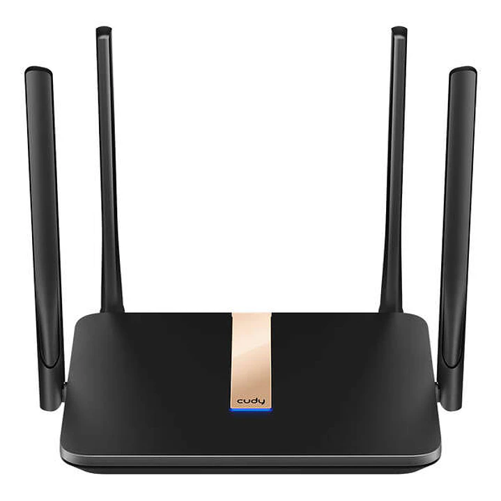 Cudy LT500D Router WiFi AC1200 4G LTE Doble Banda - 1x Puerto Wan 10/100Mbps y 3x Puertos Lan 10/100Mbps - 2x Antenas WiFi y 2x Antenas LTE 1