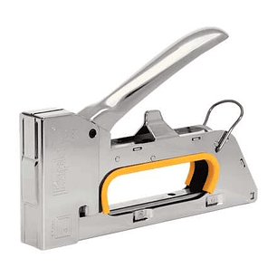 Rapid PRO R23E Clavadora/Grapadora - Para Grapas Nº13/4-8mm - Sin Retroceso - Funcion de Bloqueo - Color Cromado