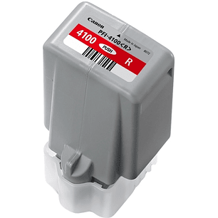 Canon PFI4100 Rojo Cartucho de Tinta Original - PFI4100R/6785C001
