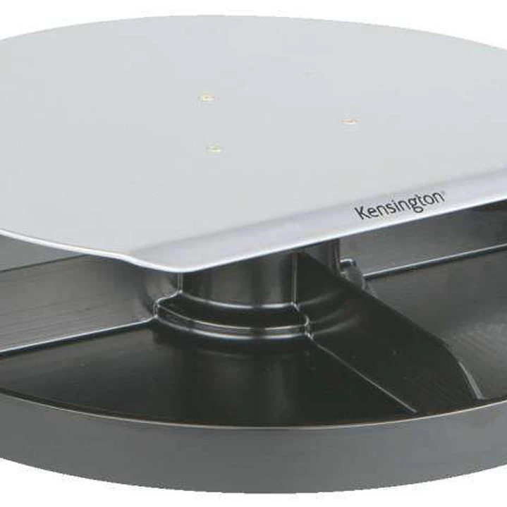 Kensington Smartfit Spin 2 Soporte Giratorio - Organizador Giratorio - Admite Monitores de hasta 18kg - Altura Ajustable - Color Gris 1