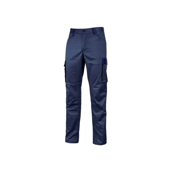 Upower Crazy Pantalones Cargo TC Stretch - Talla XL - Bolsillos Multifuncionales, Refuerzo Poli-Oxford, Detalles Reflectantes, Cinturilla Elastica, Ro 1