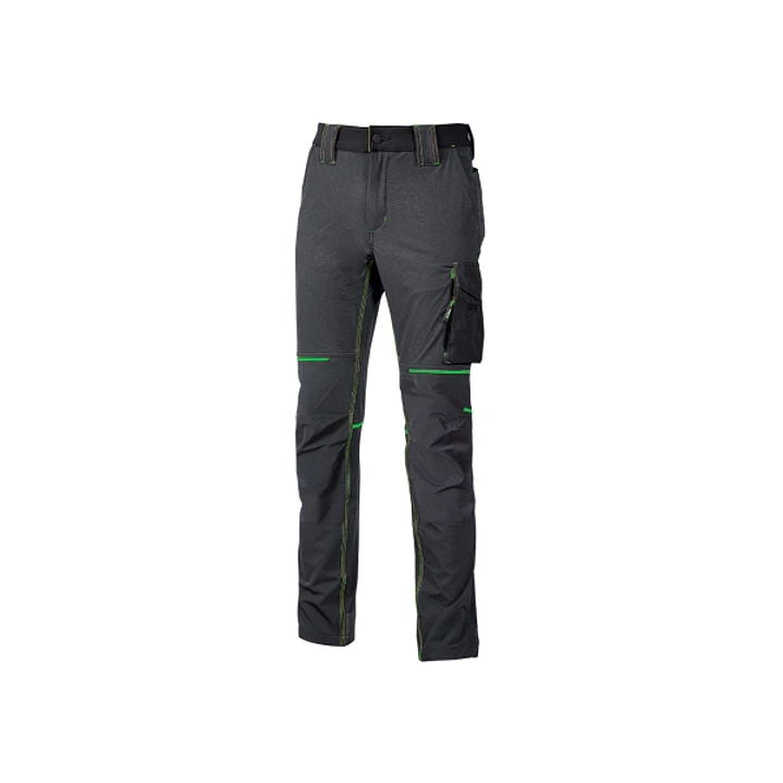 Upower World Pantalon Resistente y Transpirable - Talla 2XL - Secado Rapido, Multiples Bolsillos Funcionales, Ajuste Retractil, Proteccion DPI1 - Colo 1