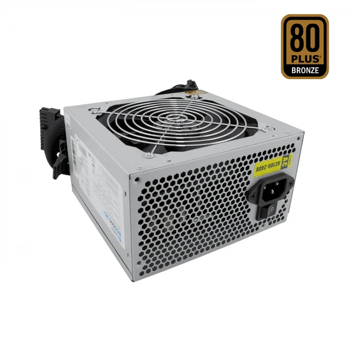 Coolbox FA500E85 80 Plus Bronze Fuente de Alimentacion 500W ATX - PFC Activo - Ventilador 120mm 1