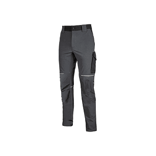 Upower World Pantalon Stretch U-4 - Talla M - Resistente y Transpirable, Secado Rapido, Multiples Bolsillos Funcionales, Ajuste Retractil, Detalles Re