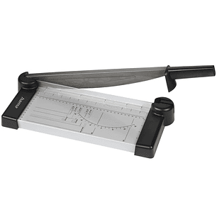 Hama Procut S 330 Plus Guillotina - Longitud de Corte 330mm - Metal - 19.5x6x57.5cm - Color Negro y Gris