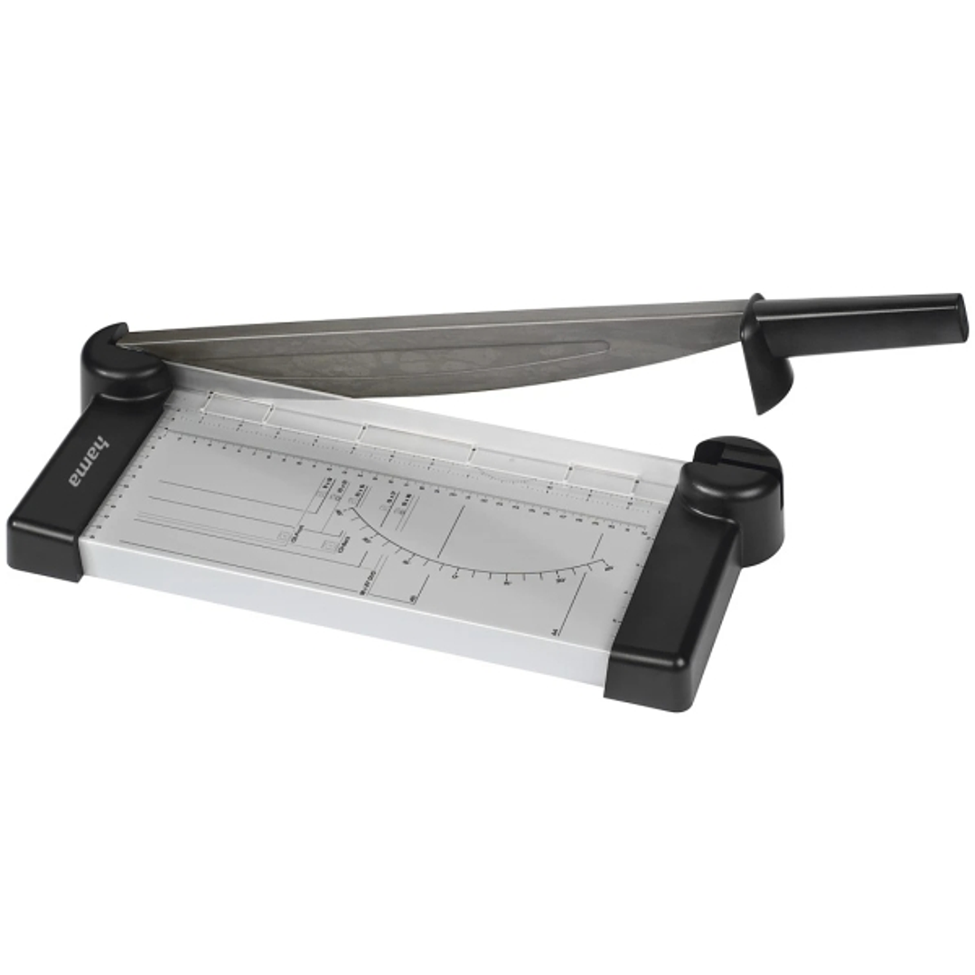 Hama Procut S 330 Plus Guillotina - Longitud de Corte 330mm - Metal - 19.5x6x57.5cm - Color Negro y Gris 1