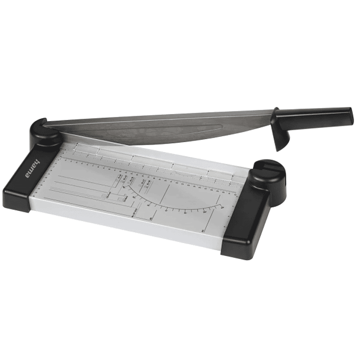 Hama Procut S 330 Plus Guillotina - Longitud de Corte 330mm - Metal - 19.5x6x57.5cm - Color Negro y Gris 1