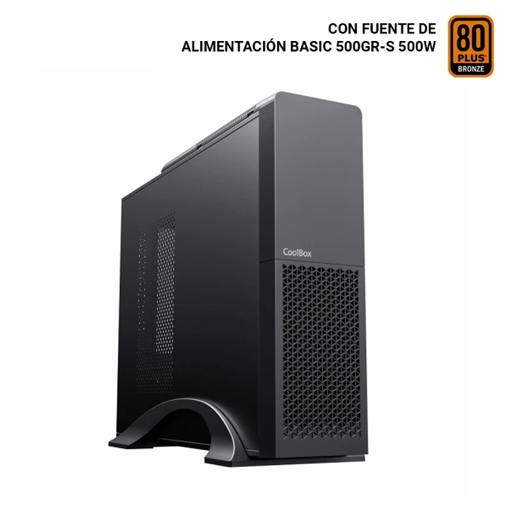 CoolBox T313 Slim Caja Torre Micro ATX, Mini ITX - Tamaño HDD 2.5