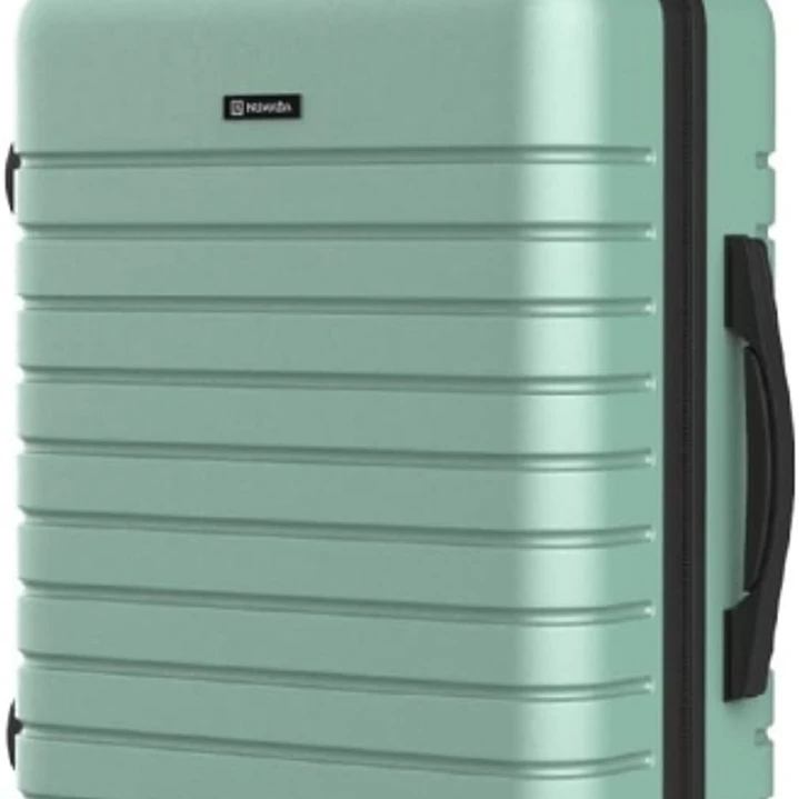 Numada Upfly T20 Maleta de Cabina Rígida 20” (55x35,5x22 cm) con Cierre TSA, USB y Ruedas Dobles 360º, Color Verde 1