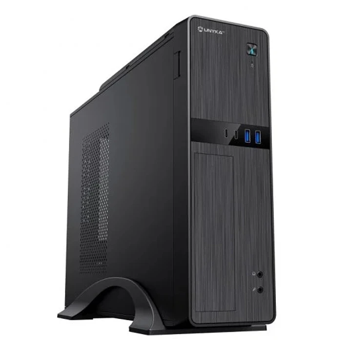 Unykach UK52112 Caja Torre MicroATX + Fuente de Alimentacion SFX 450W - Tamaño Disco Soportado 3.5