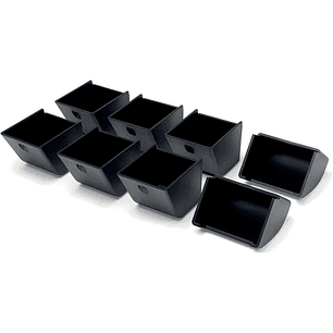 Safescan 4617CC Tazas para Monedas - Facil Preparacion del Efectivo - Conteo Rapido - Compatibilidad con Cajones Safescan