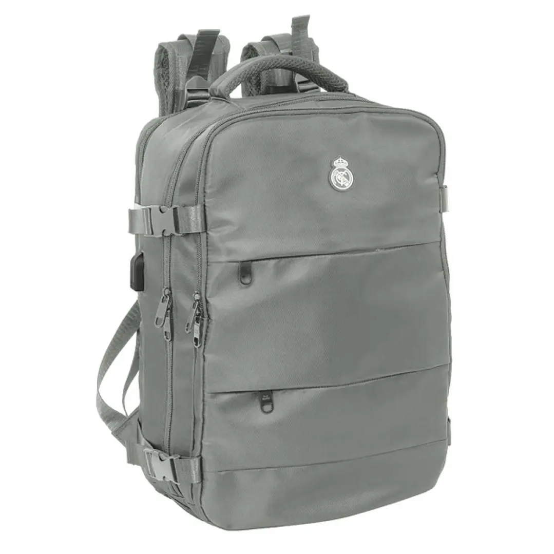 Safta Real Madrid Mochila de Viaje Cabina de 23.1L - Espacio para Portatil hasta 15.6