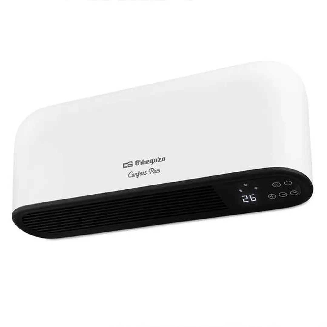 Orbegozo SPW 8000 Calefactor Wifi Baño - IP-21 - Elementos Ceramicos PTC - Programable - Dos Niveles de Calor - Funcion Memoria - Mando a Distancia 1