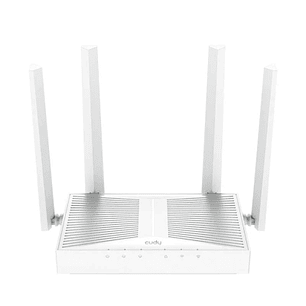 Cudy Punto de Acceso Gigabit de Escritorio Dual Band AC1200 - Velocidad hasta 1000Mbps - 1 Puerto - 4 Antenas de 5dBi - Color Blanco