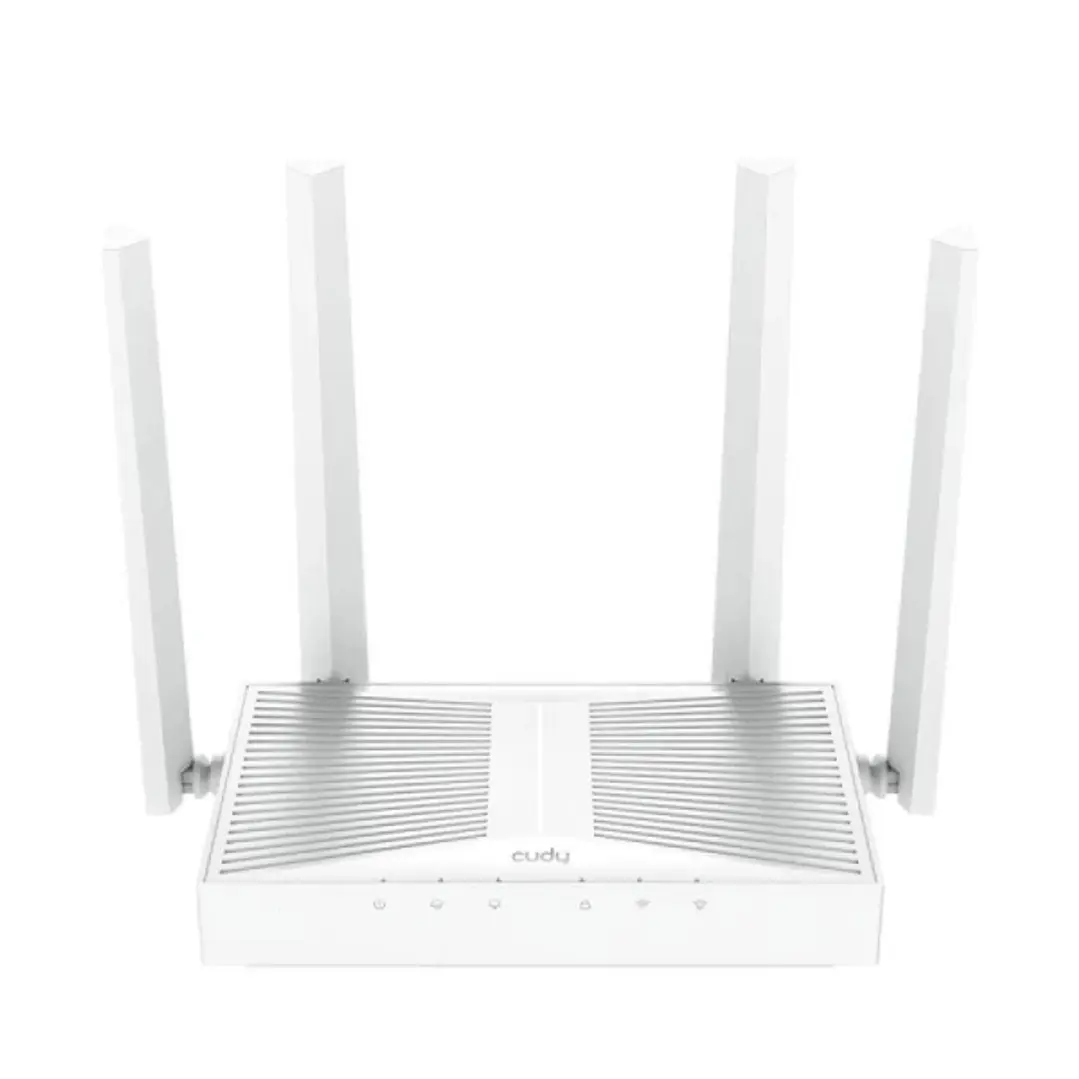 Cudy Punto de Acceso Gigabit de Escritorio Dual Band AC1200 - Velocidad hasta 1000Mbps - 1 Puerto - 4 Antenas de 5dBi - Color Blanco 1
