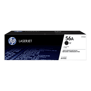 HP CF256A Negro Cartucho de Toner Original - 56A