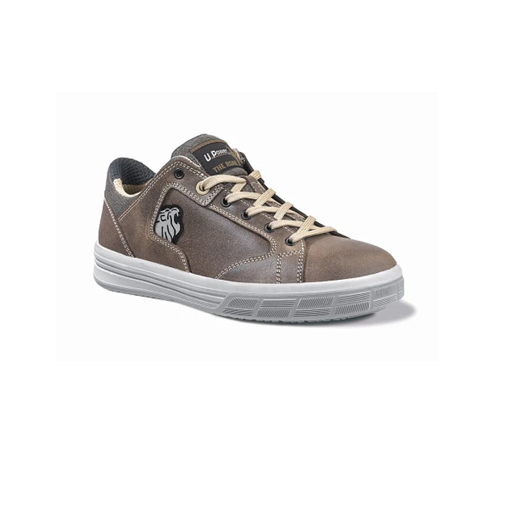 Upower Savana S Calzado de Seguridad Bajos - Talla 42 - Empeine Piel Engrasada Hidrofuga, Puntal Aluminio Antipinchazos, Suelas Antideslizantes, Prote 1