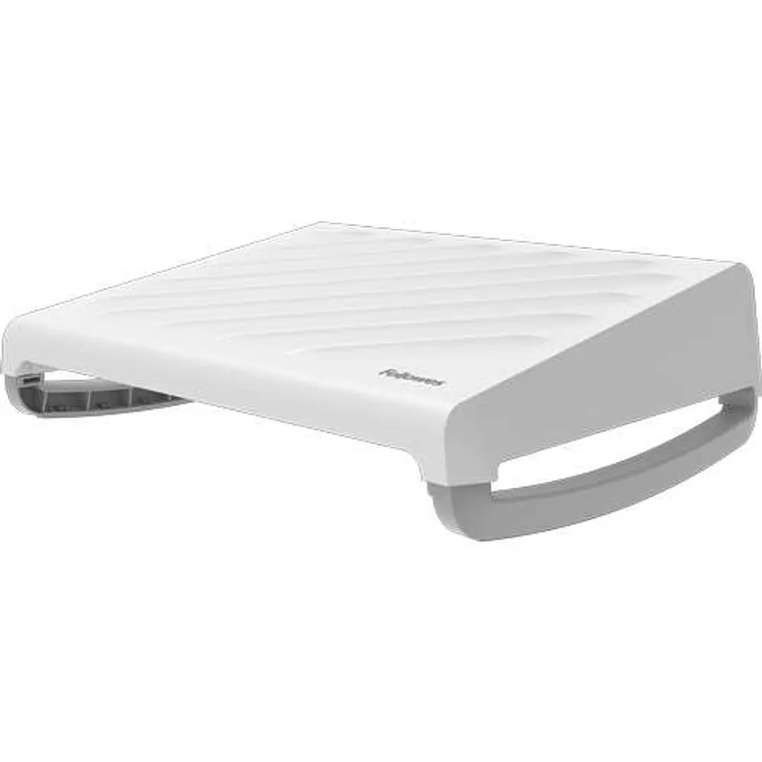 Fellowes Breyta Reposapies con Plataforma Ergonomica - Ajustable en 3 Posiciones - Plegable para Ahorrar Espacio - Opcion de Balanceo - Color Blanco 1