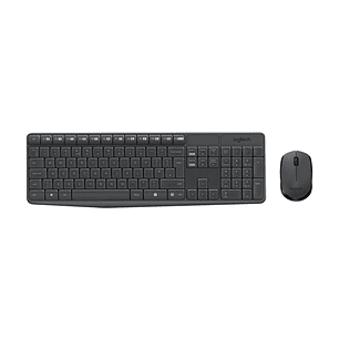Logitech MK235 Pack Inalambrico Teclado Frances + Raton 3 Botones - Uso Ambidiestro
